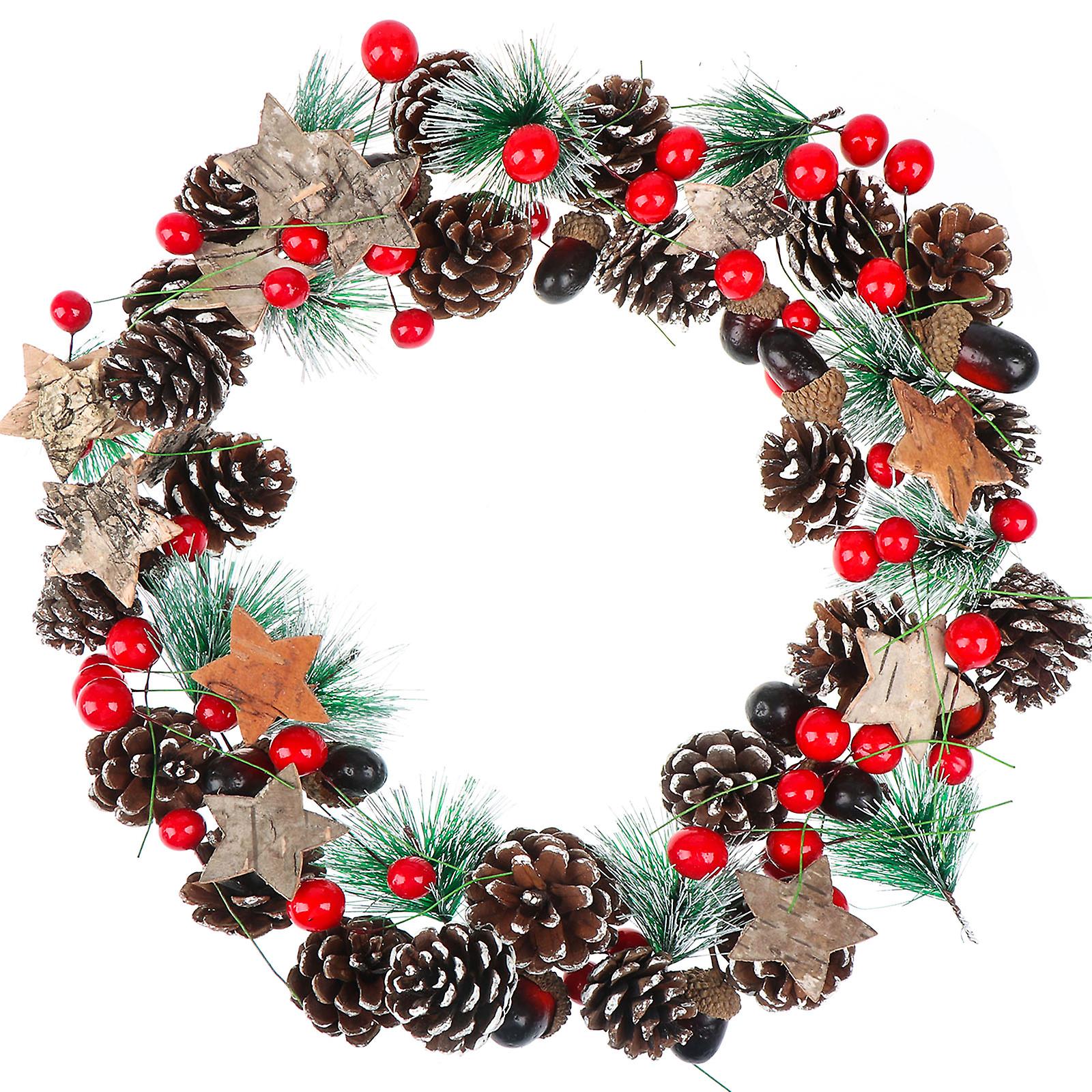 108 Pieces Mini Artificial Pine Pick, Artificial Pine Cone Berry