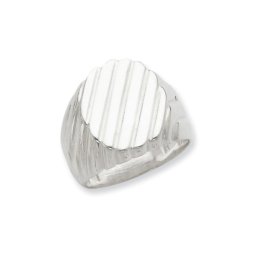 925 Sterling Silver Solid Polished Ring-Ring for Women - Ring Size: 9 to 11