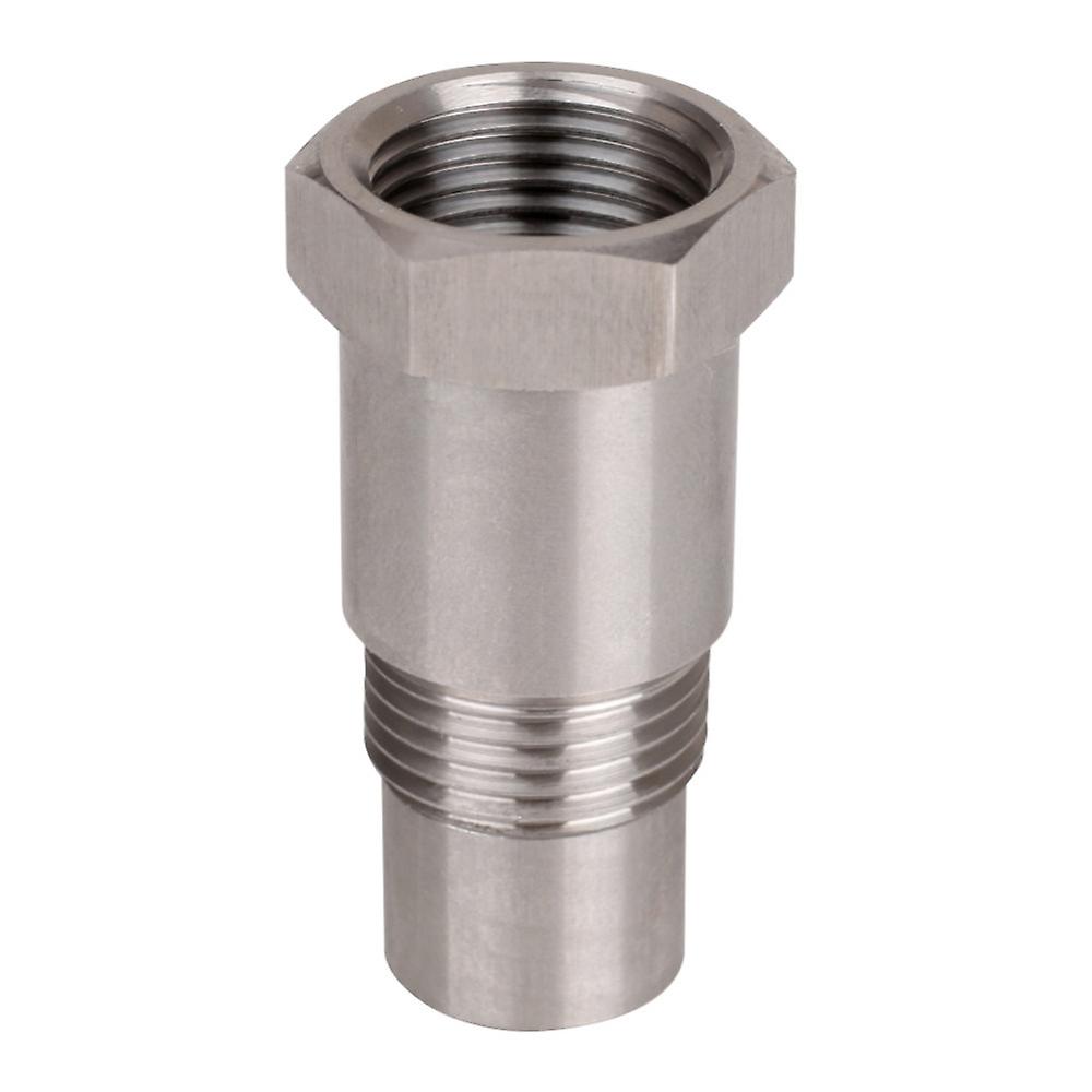 Car Oxygen O2 Sensor Adapter Cel Fix Check Engine Light Eliminator M18*1.5 Extender Adapter Catalyst Car Accessories-silver