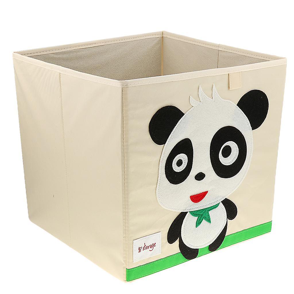 Children's toy replacement shoe stool storage box basket Panda