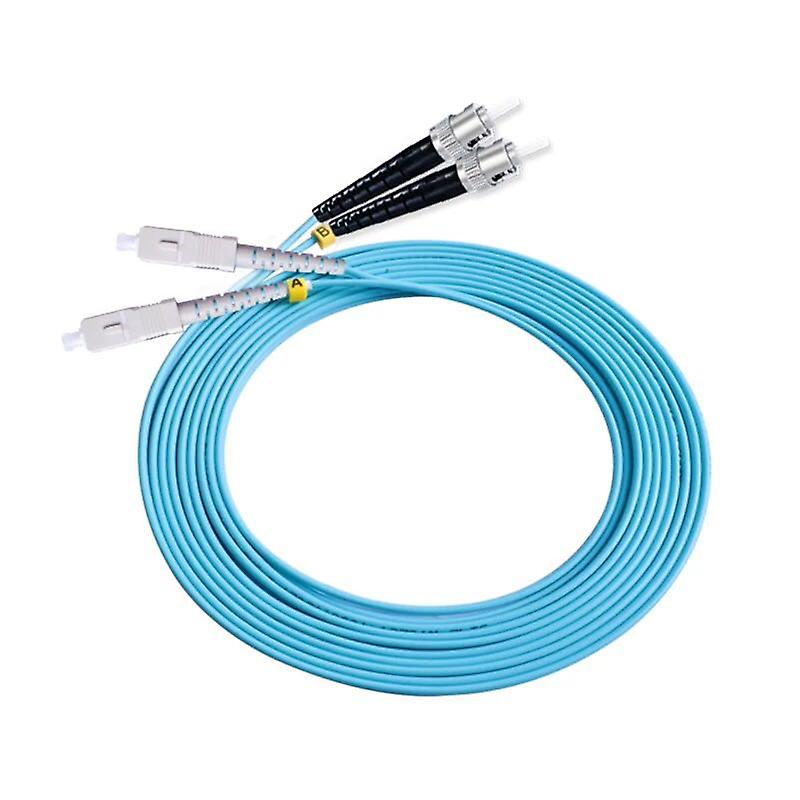 Om3 Sc/upc-st/upc Multi-mode Fiber Cable Multimode Duplex Fiber Optical Jumper Patch Cord