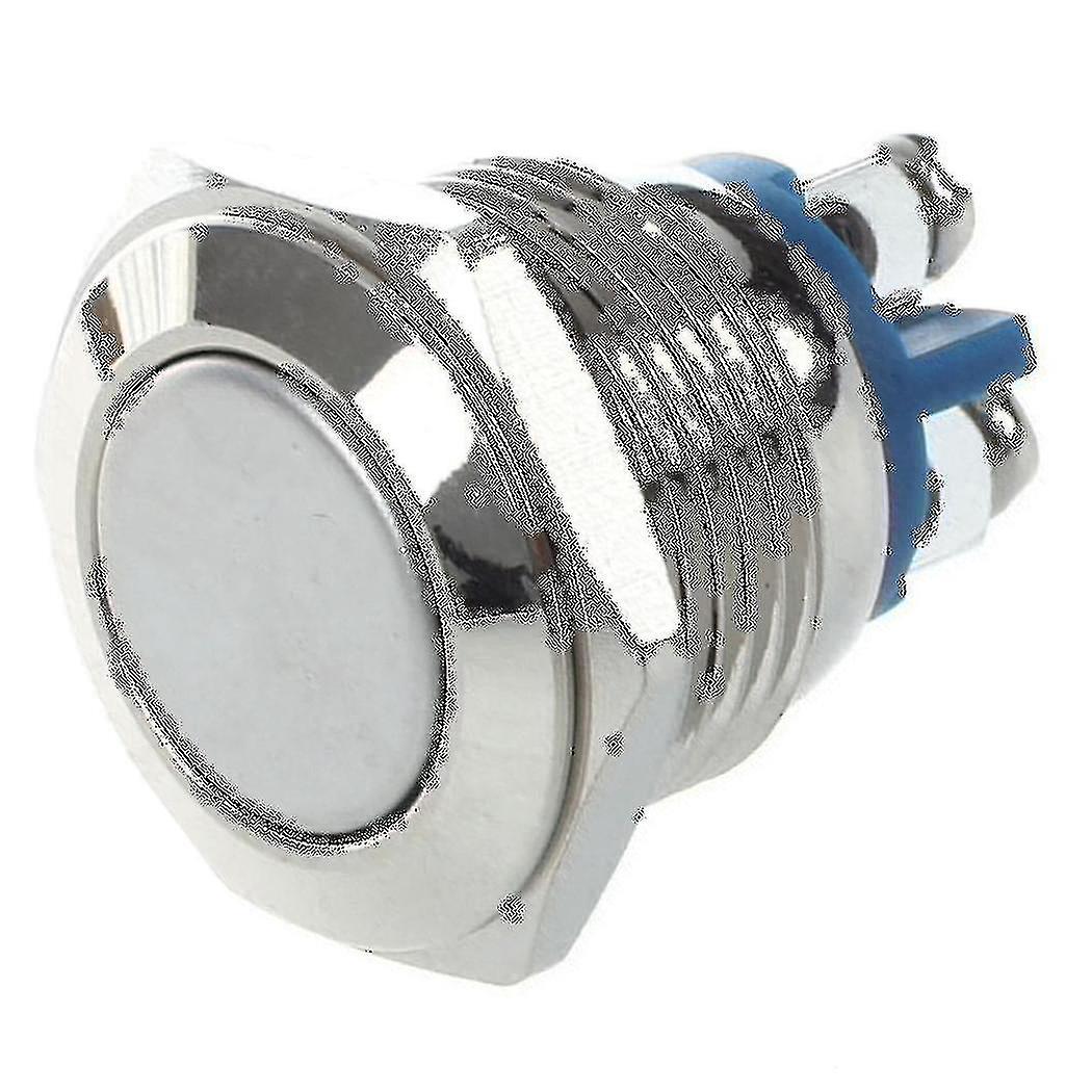 16mm Flush Mounted Momentary Spst Stainless Round Push Button Switch