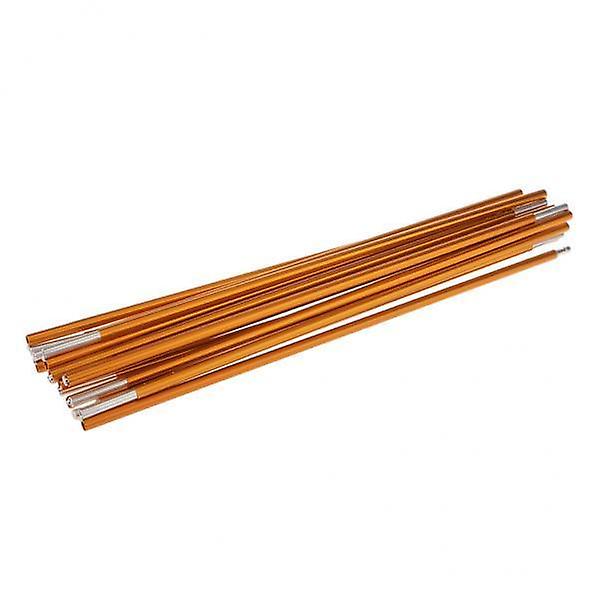 2xBackpacking Tente Çadır Direkleri Bar Seyahat Kamp Altın 8.5mm 365 cm