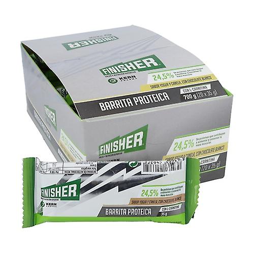 Yogurt and Cinnamon Flavor Protein Bar 20 bars of 35g (Cinnamon - Yogurt)