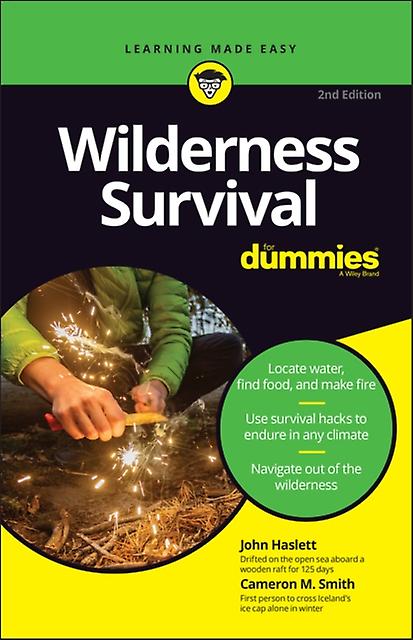 Wilderness Survival For Dummies by Cameron M. Smith Paperback Book