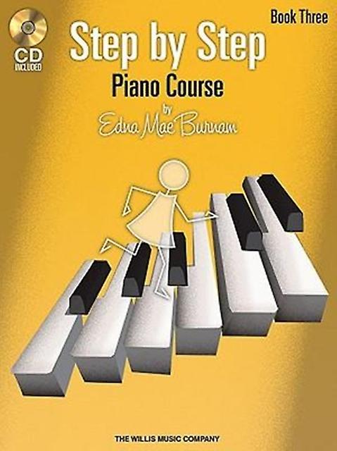Step By Step Piano Course  Book 3 With Cd by Edna Mae Burnam Book Book