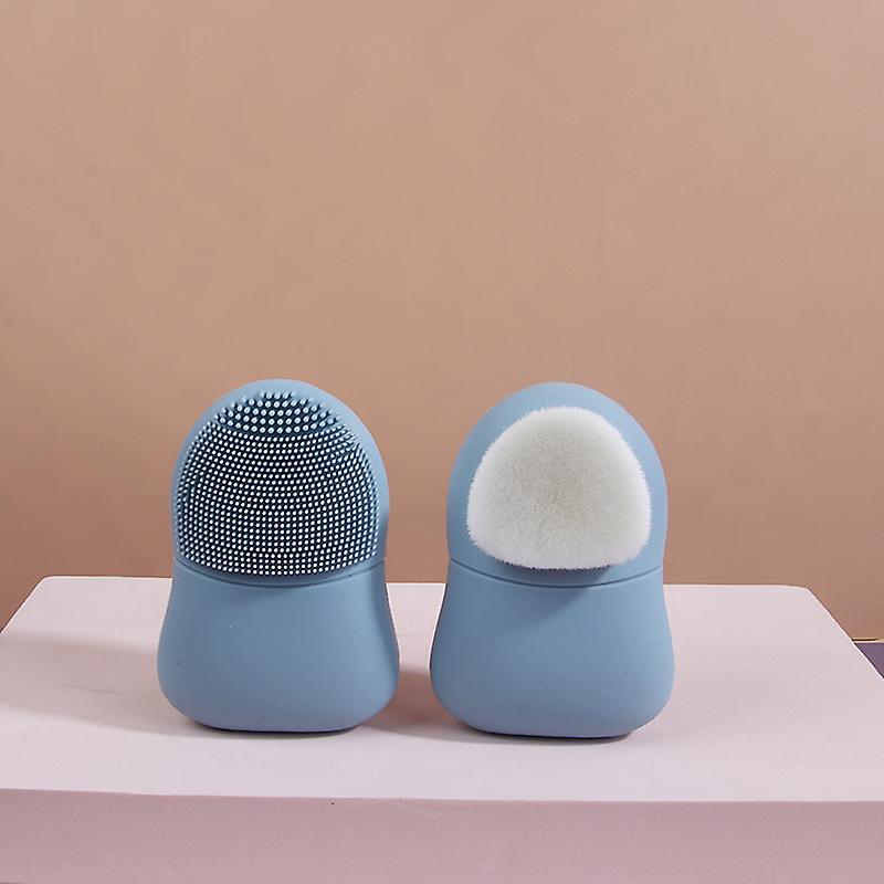 Deep Cleanse & Exfoliate Your Skin With This Double-sided Soft Silicone Facial Cleansing Brush!
