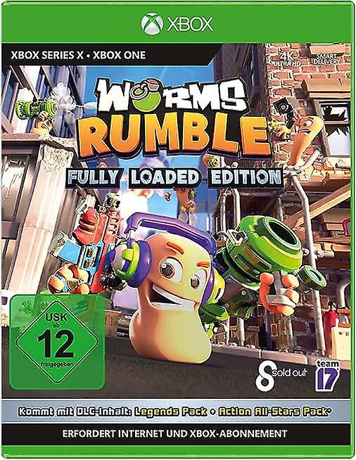 Worms Rumble - [Xbox Series X] - PAL - جديد ومختوم