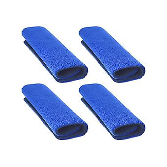 Pacote com 4 capas para tiras de máscara CPAP, capa de almofada facial para tira CPAP, conforto universal e reutilizável
