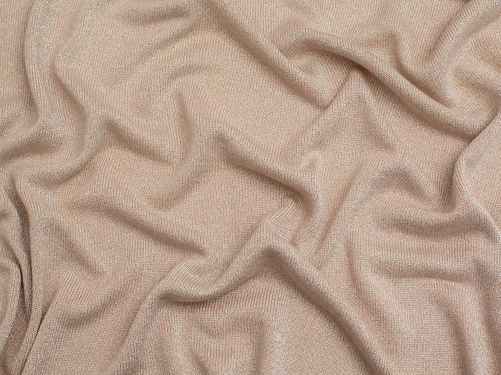 Minerva Shine Lurex Sweater Knit Stretch