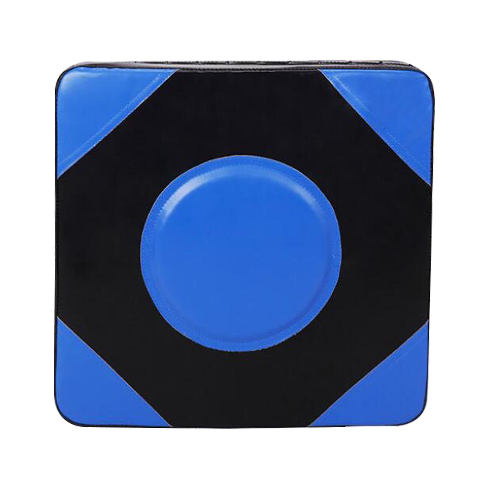 Fighting Pad PU Wall Mounted Punching Pad for Taekwondo Muay Thai Kickboxing Blue