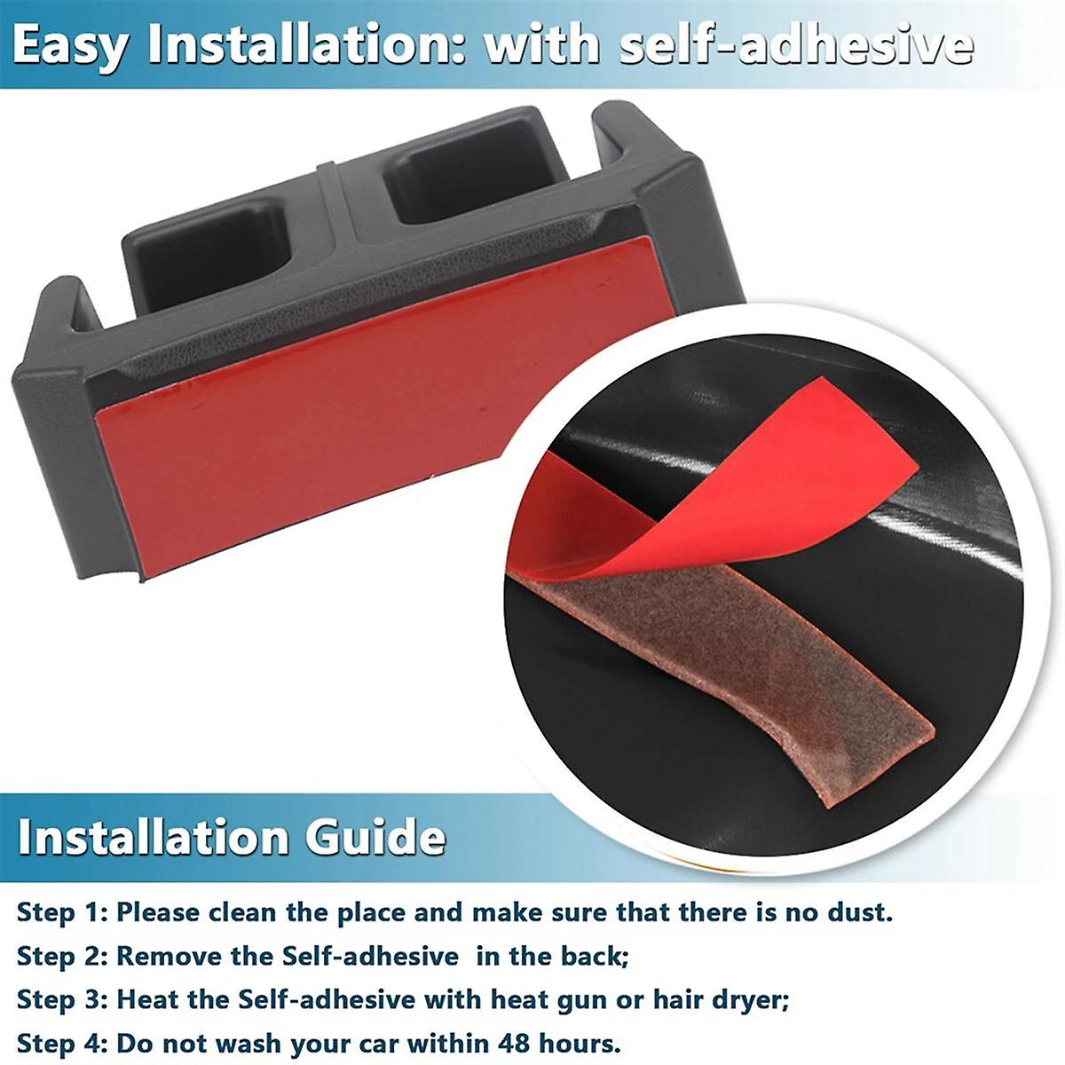 Supporto per portabicchieri posteriore per auto, per il 2021-2023