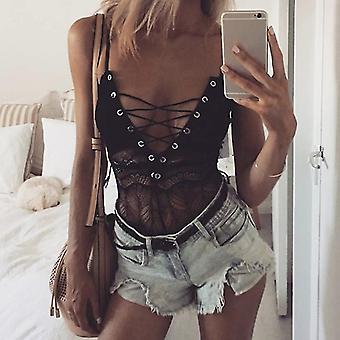 Body De Encaje De Mujer Ropa Interior Sexy Ropa De Dormir De Mujer