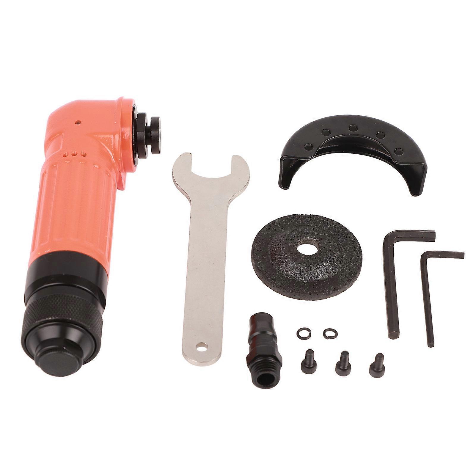 Meuleuse d'angle pneumatique 2 pouces, rectifieuse 15 000 tr/min, kit d'outils pour le polissage