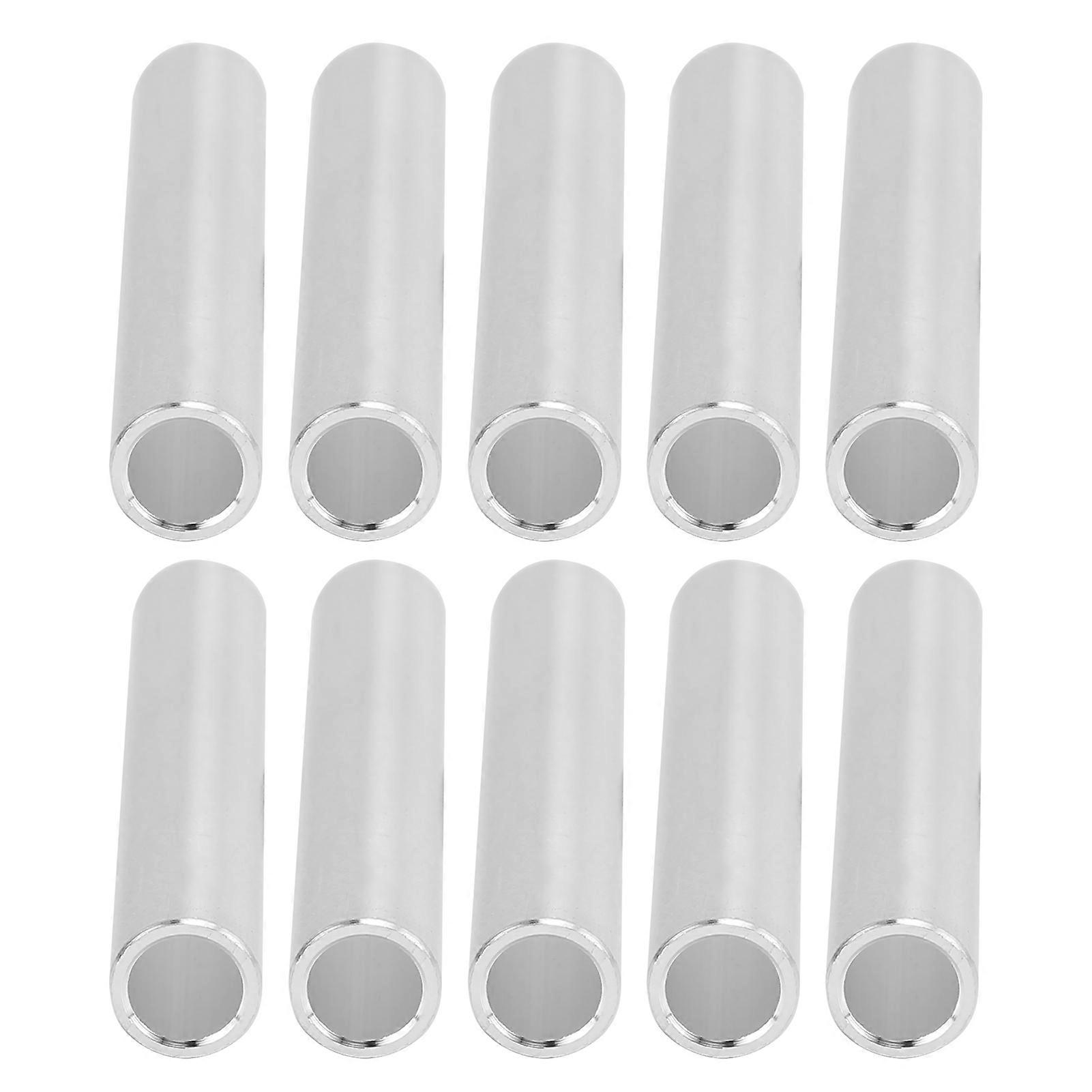 10Pcs Aluminium Tube Seamless Pipe Straight Tubing 8x6mm 2in Length Replacement 6100‑0608‑0050