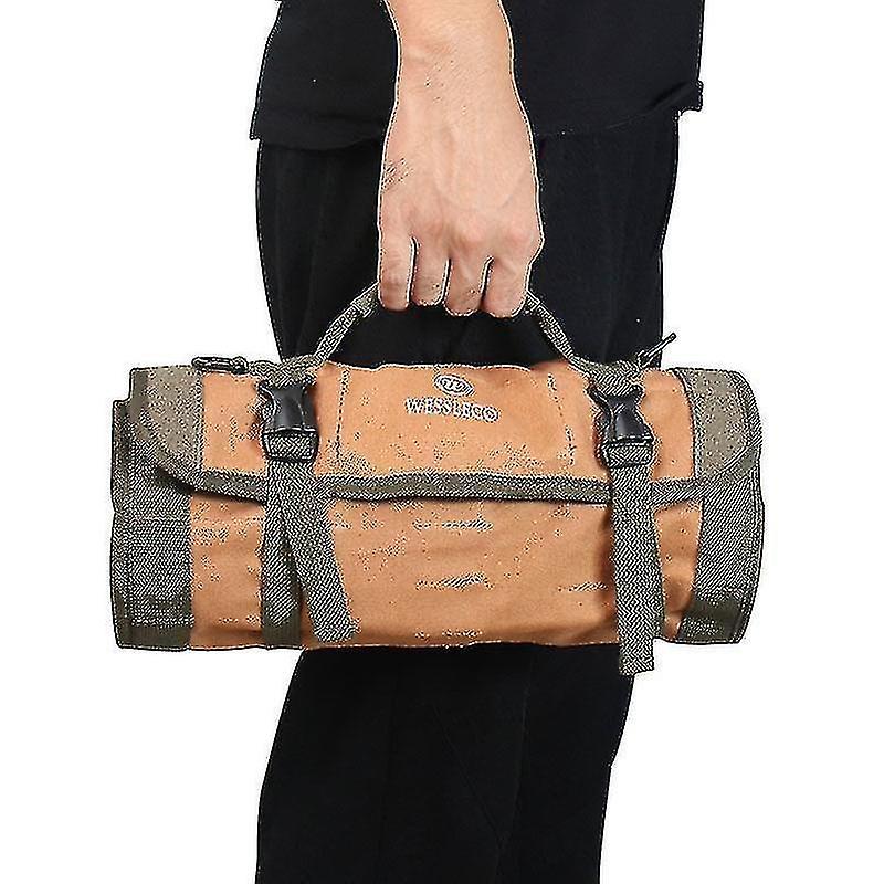 جديد بكرة قماش كيت متعددة الوظائف صيانة كهربائي حقيبة الأجهزة أداة تخزين حقيبة المحمولة T