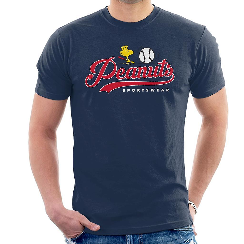 Peanuts Baseball Woodstock Men's T 