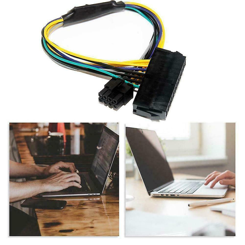 24 Pin To 8 Pin ATX Power Supply Adapter Cable For DELL PC Optiplex