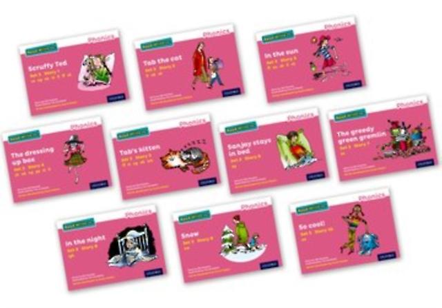Read Write Inc. Phonics Pink Set 3 Core Storybooks Mixed Pack Of 10 by Gill Munton Paperback Book