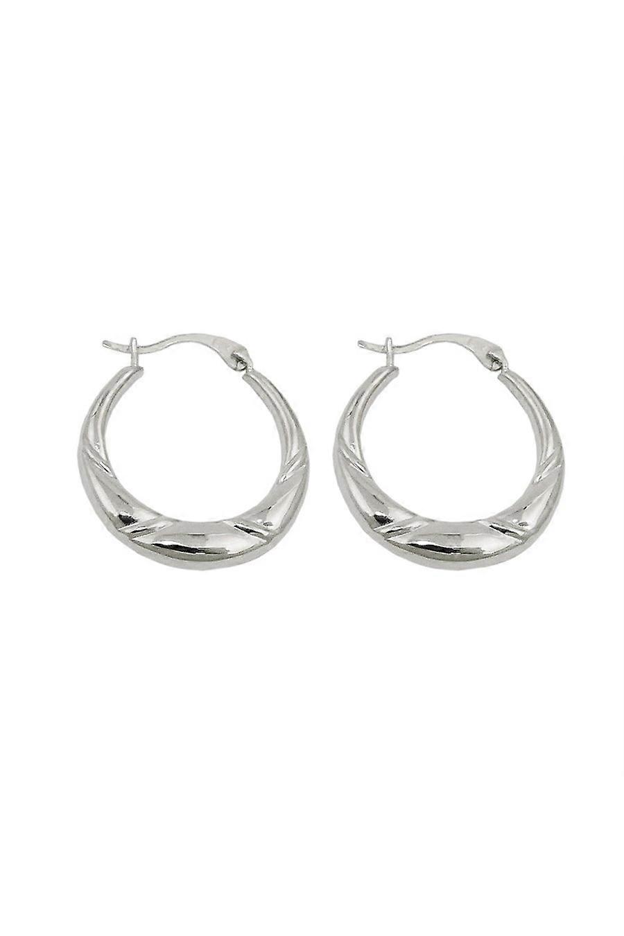 Hoop Earrings Silver 925 - Gl93672