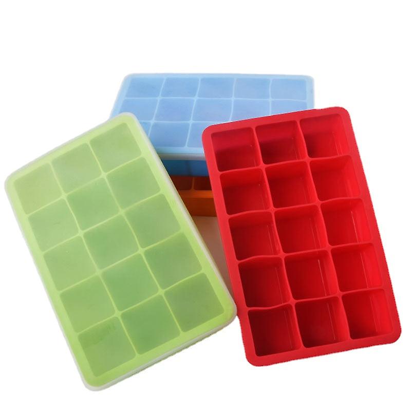 Ice Cube Trays Moids Frozen Storage Containers For Chocolate Cold Drinks 15-cell Silicone