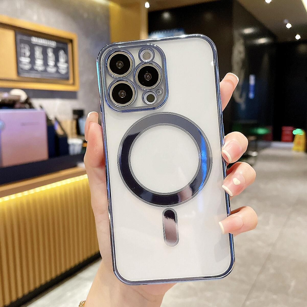 Clear Magnetic Phone Case for iPhone 12 Pro with MagSafe