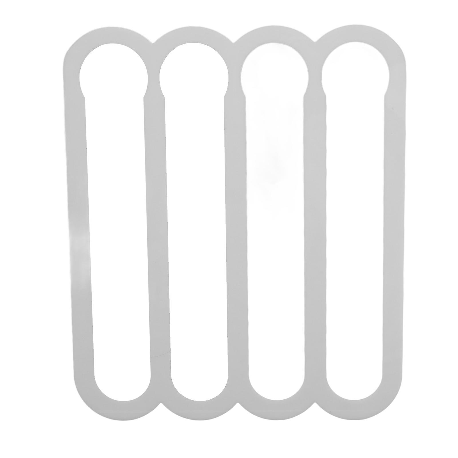 VertuoLine coffee capsule wall mount, vertical and horizontal mounting, white