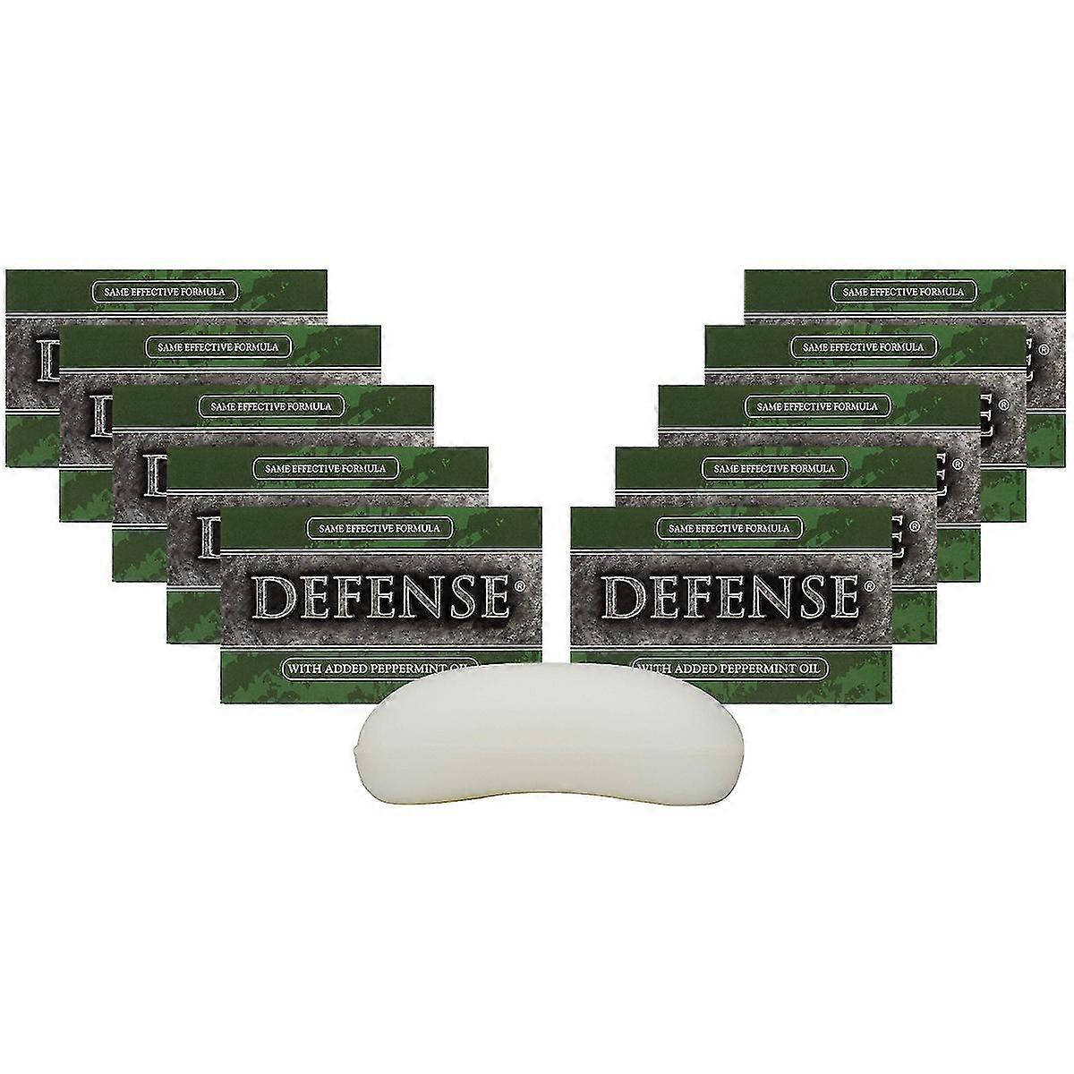 Defense Soap 4 oz. Peppermint Body Bar Soap - 10 Pack