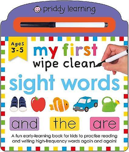 My First Wipe Clean Sight Words by Roger Priddy Board book Book
