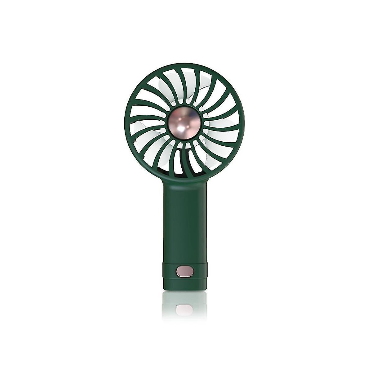 Handheld Mini Fan Cool Aromatherapy Small Fan Built in Aromatherapy USB Charging Silent Small Fan W