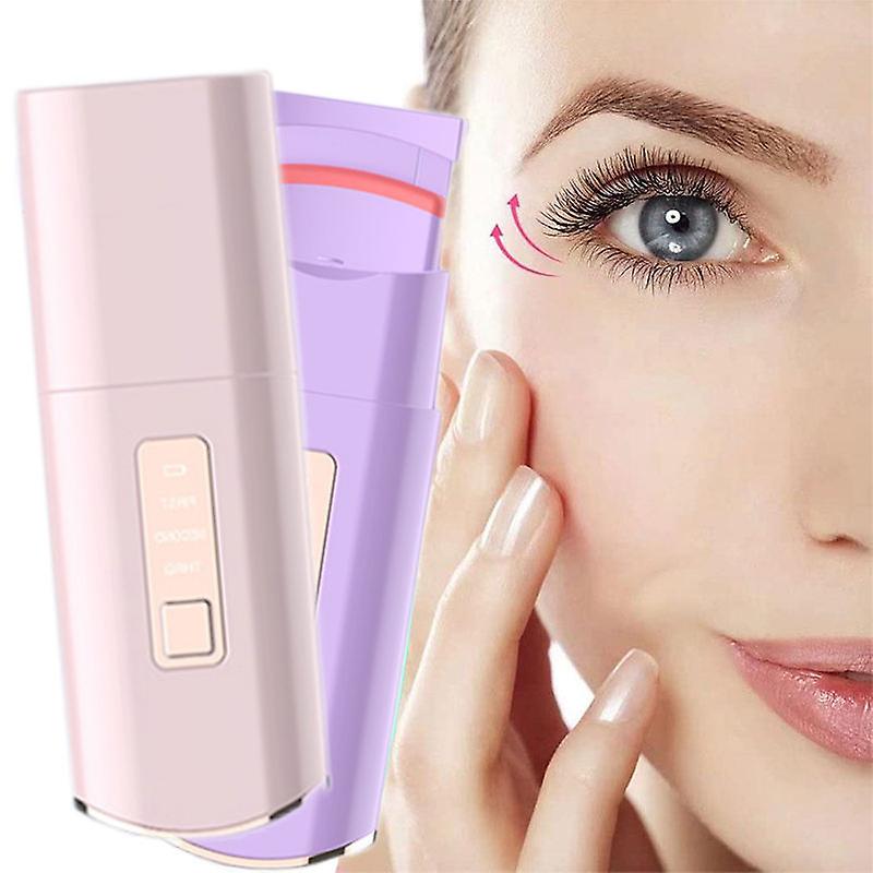 Professional Heated With Silicone Refill Pad Curling Tool For Long Lasting Naturally Eyelashes Eyelash Curler