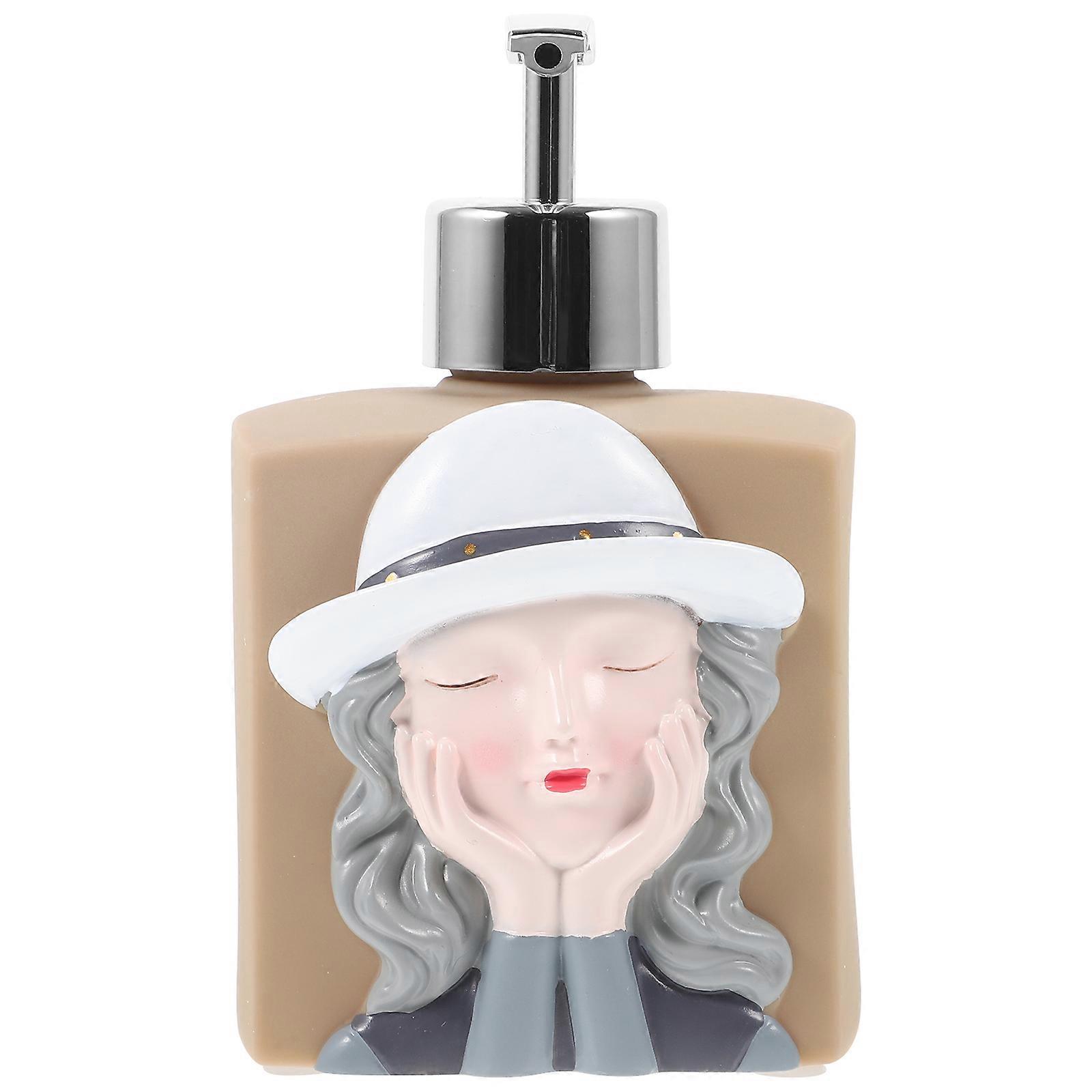 Pump Bottle For Shampoo 330ml Refillable Shampoo Bottle Pattern Empty Pump Bottle