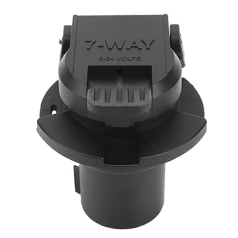 7-Way RV Blade Power Socket Plug Accessory US 6-24V for 7-Pin RV and Trailer