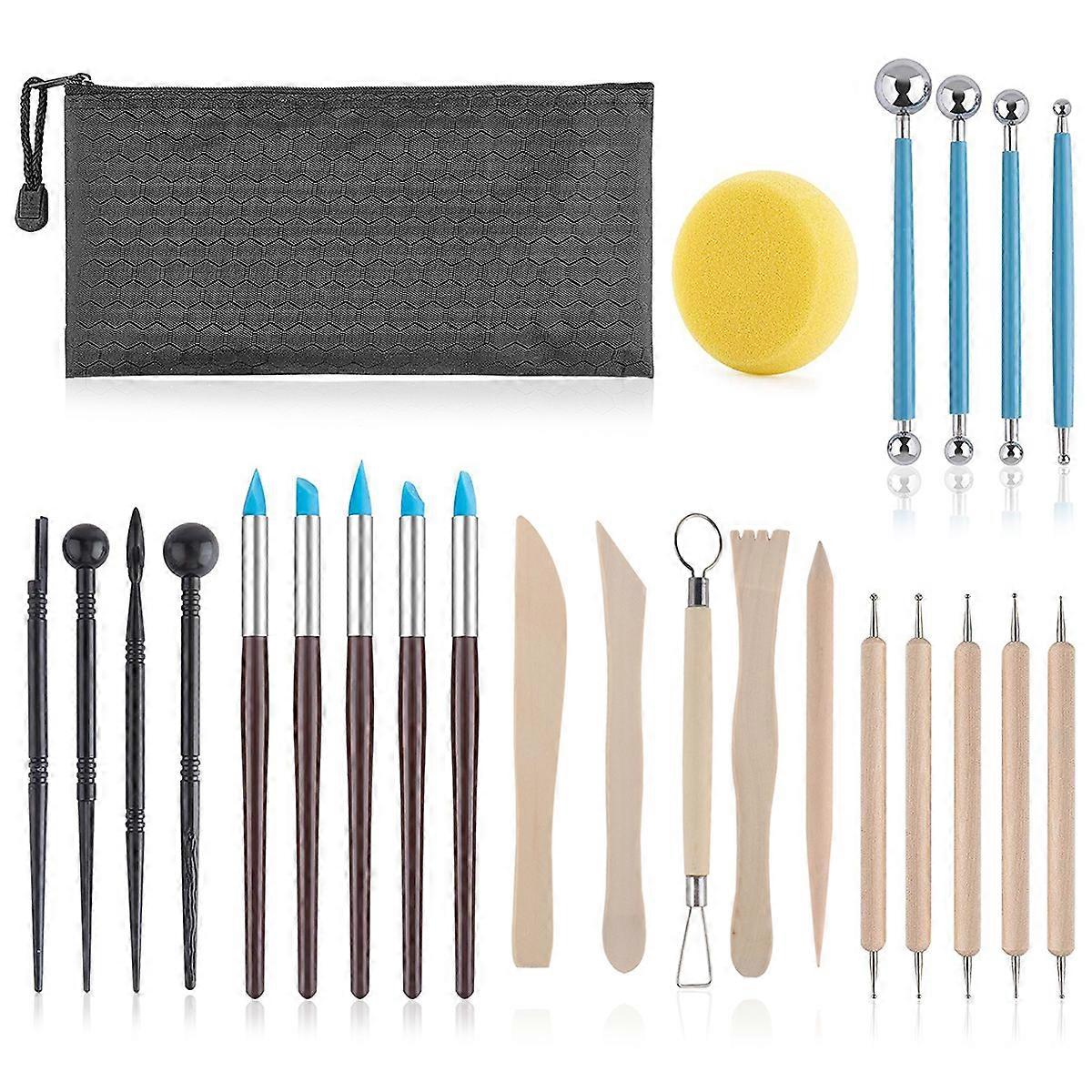 25 pieces of clay tool set