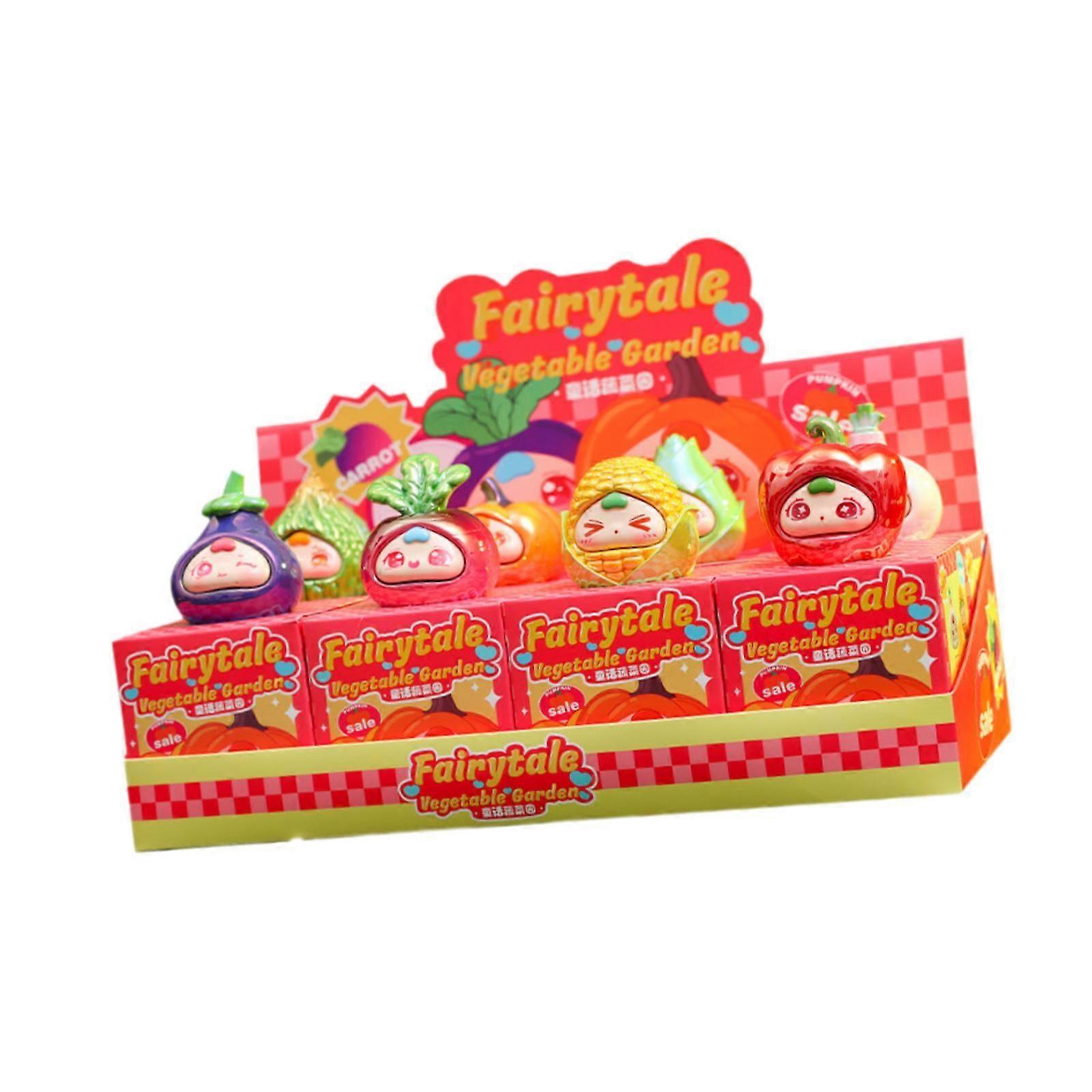 8 Pieces Random Sculpture Housewarming Gift Home Decor Vegetable Boxes