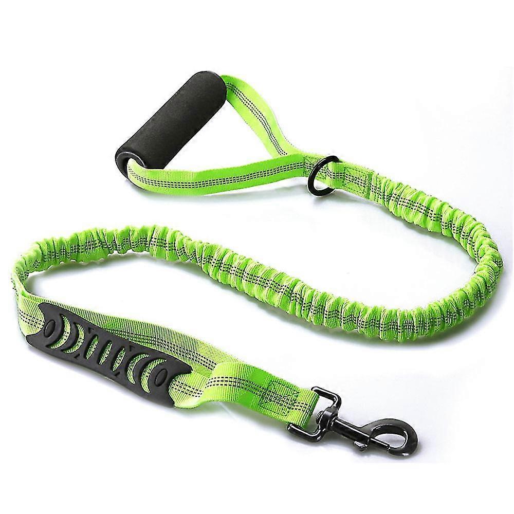 High reflective heavy elastic bungee jumping medium and large dog skin shock absorber, with comfortable cushion handle and traffic handle