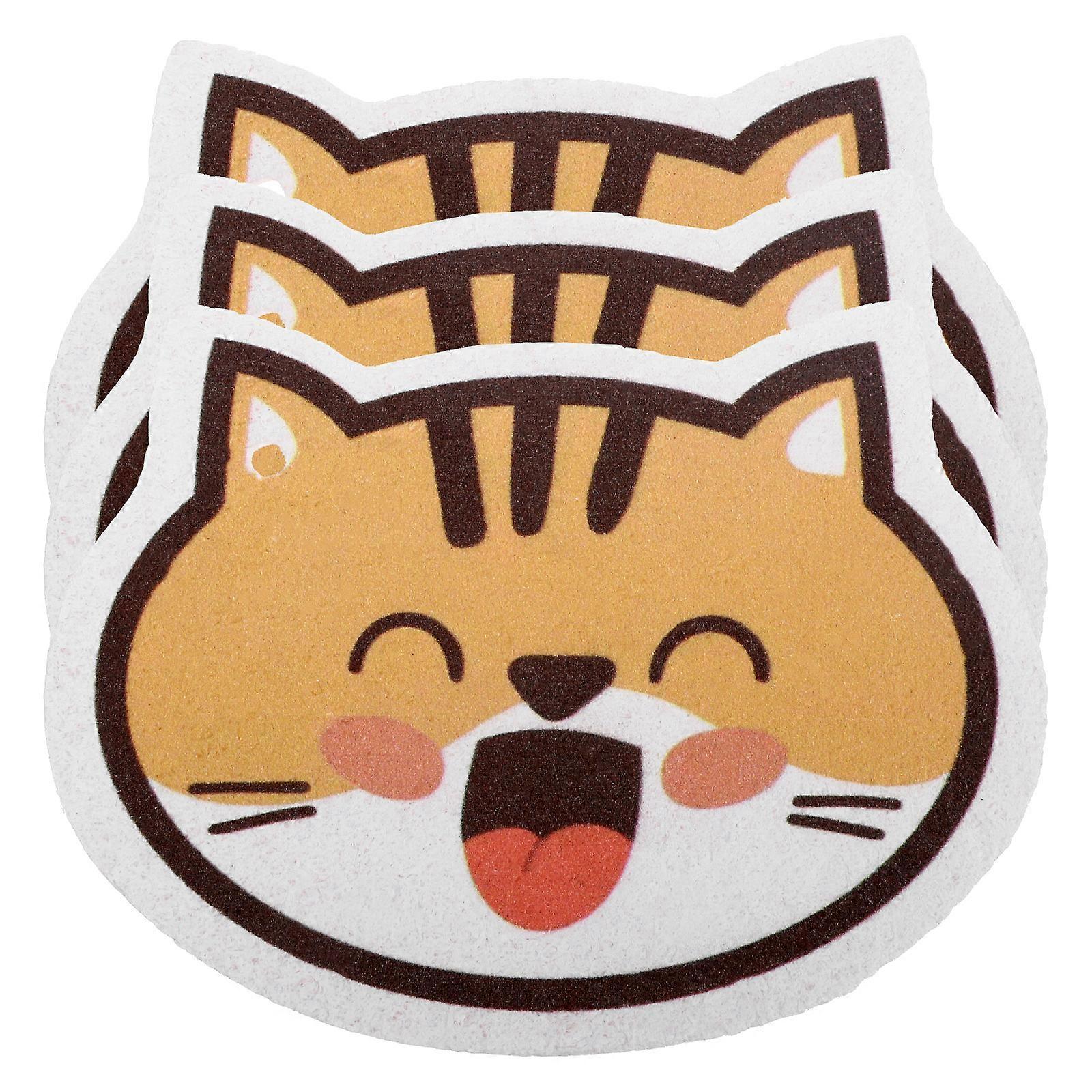 3pcs Dish Sponge Bowl Cleaning Sponge Kitchen Sponge Cleaning Sponge Scrub Sponge