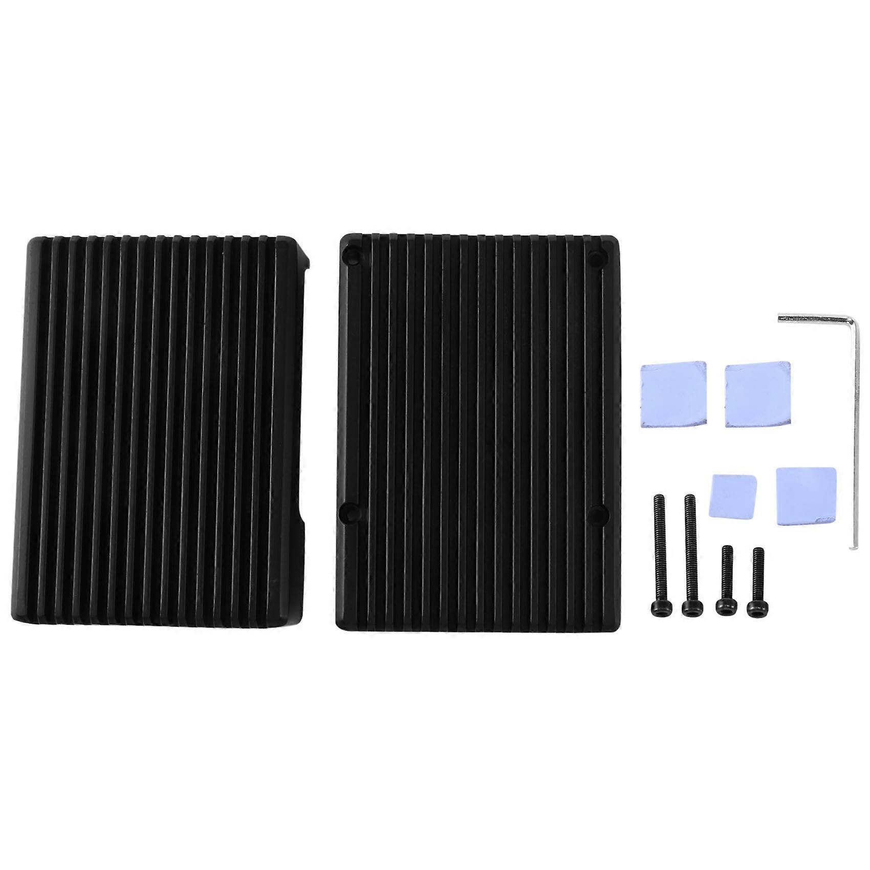 for 3 Model B Aluminum Alloy Case Cooling Shell Metal Enclosure Heat Dissipation, for 3B/3B+