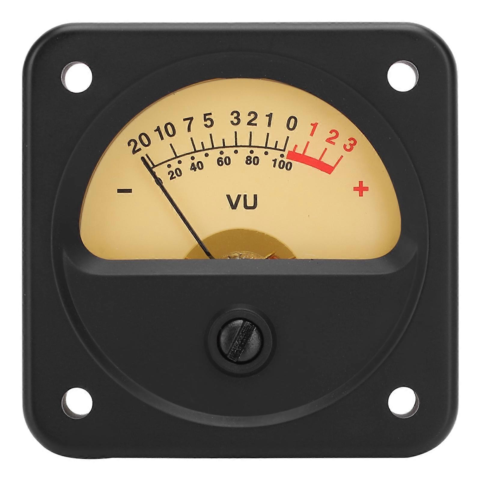 TR45S0348 DB-Pegeltester Hochgenaues VU-Meter mit Hintergrundbeleuchtung Schallpegeltester-Anzeige