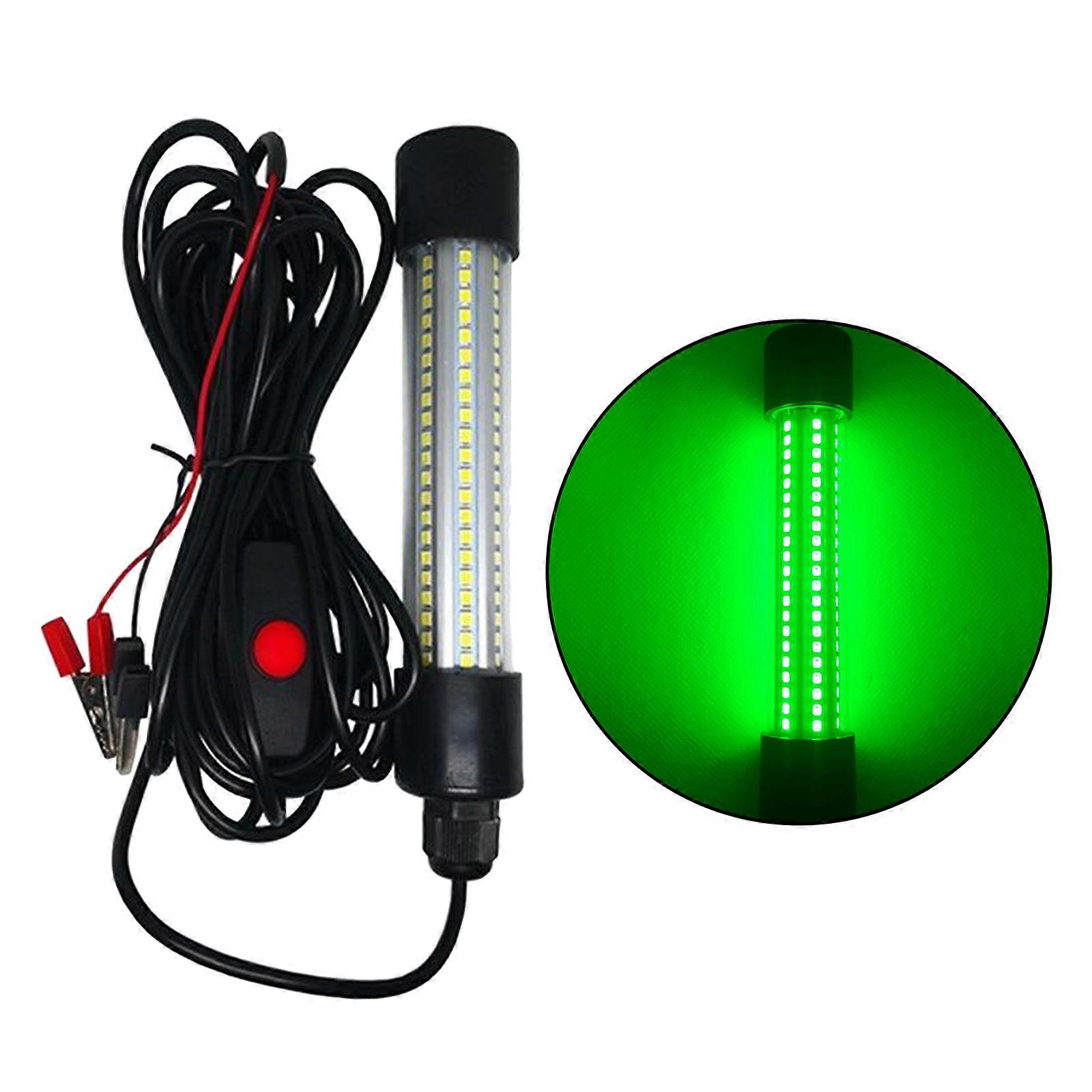 12V LED Underwater Submersible Fishing Light Squid Attract Lamp