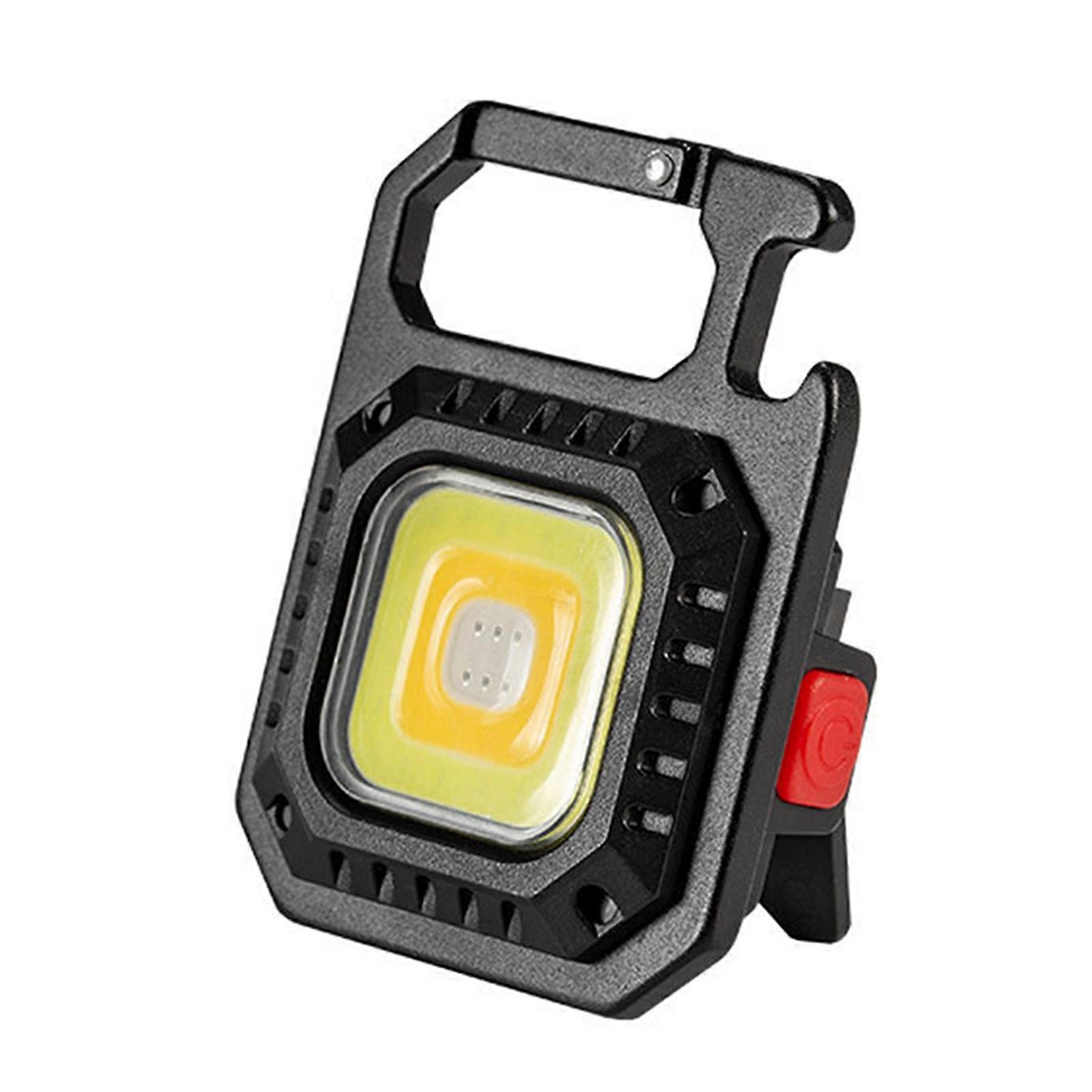 Portable Mini Keychain Working Light Multifunctional Rechargeable Camping Lamp