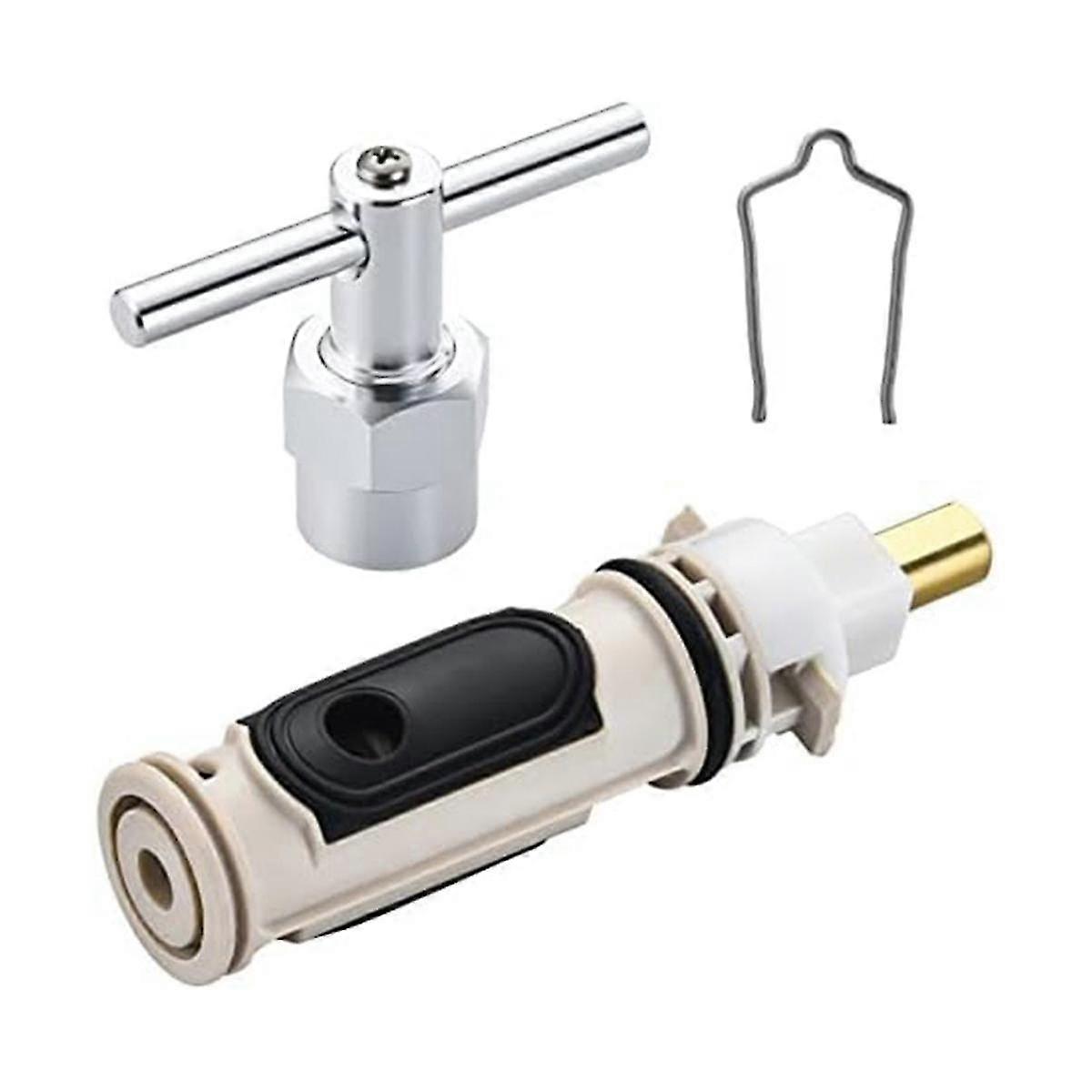 1222 Replacement with Tool 104421 and Retaining Clip Tub Shower Repair Kit for One Hanlde Posi Faucet