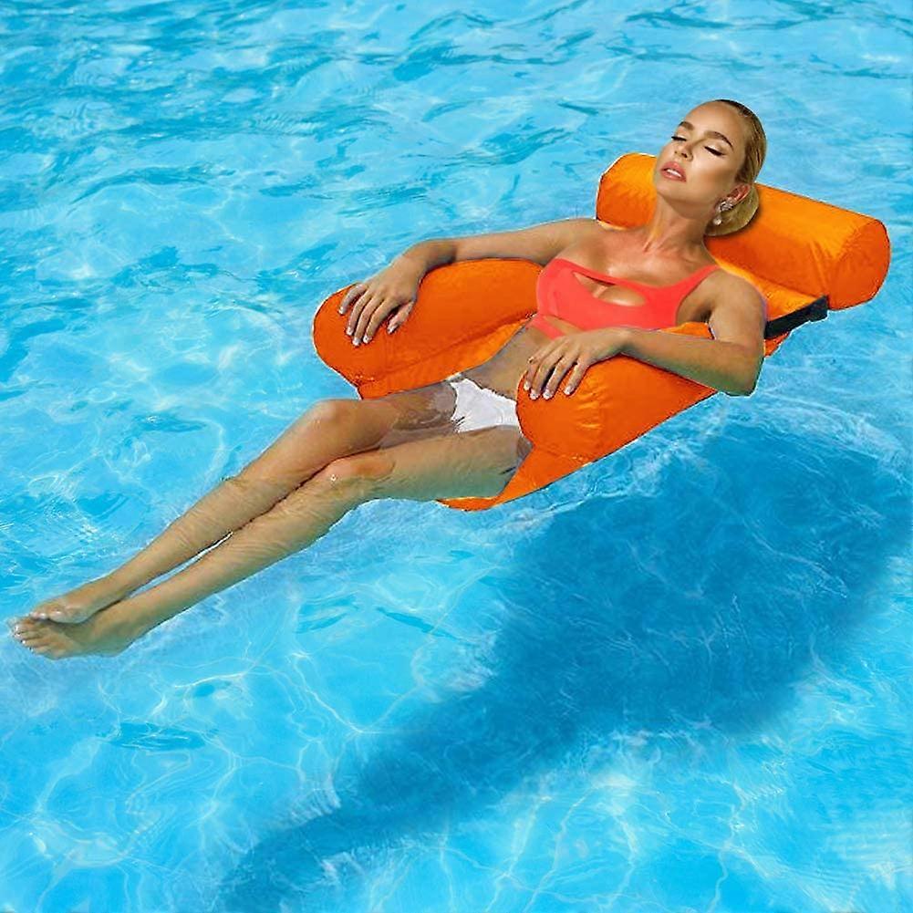 Siège gonflable en PVC épaissi, chaise flottante pour l'eau, jouet gonflable qui peut être plié Siège gonflable en PVC épaissi, chaise flottante pour l'eau, jouet gonflable qui peut être plié