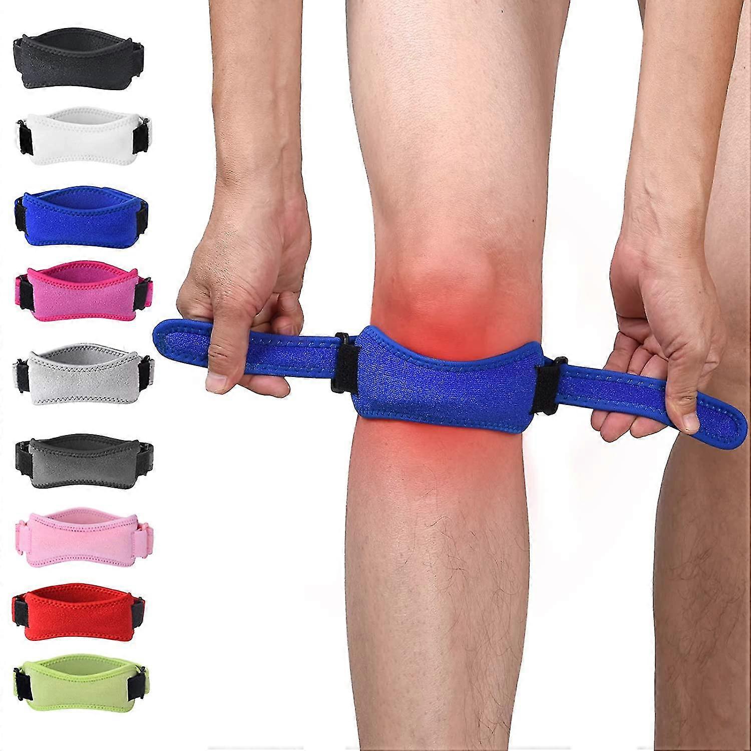 Patella Tendon Knee Strap, Knee Pain Relief for Torn Meniscus ACL MCL Arthritis Tendonitis, Knee Brace Support  . 2 Pack