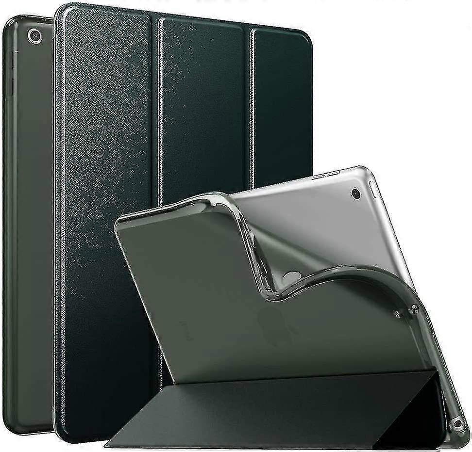 Wekity Ipad 10.2 Cover For Ipad 9th Gen 2021 Soft Matte Back Slim Case With Stand, Auto Wake/sleep