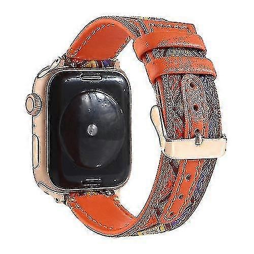 Etniskt läder klockarmband för Apple Watch