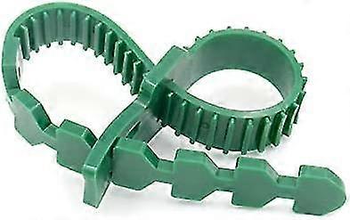 Yaju 35 Cm Tree Ties Straps Supports, Heavy Duty Shrub Ties Adjustable Interlock Garden Tree Ties For Shrub Rose Tree Plant Supportgreen 5 Pcs
