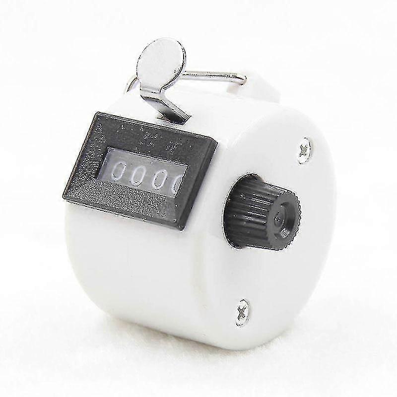Yaju Mini Hand Held Digital 4-digit Counters1pcswhite