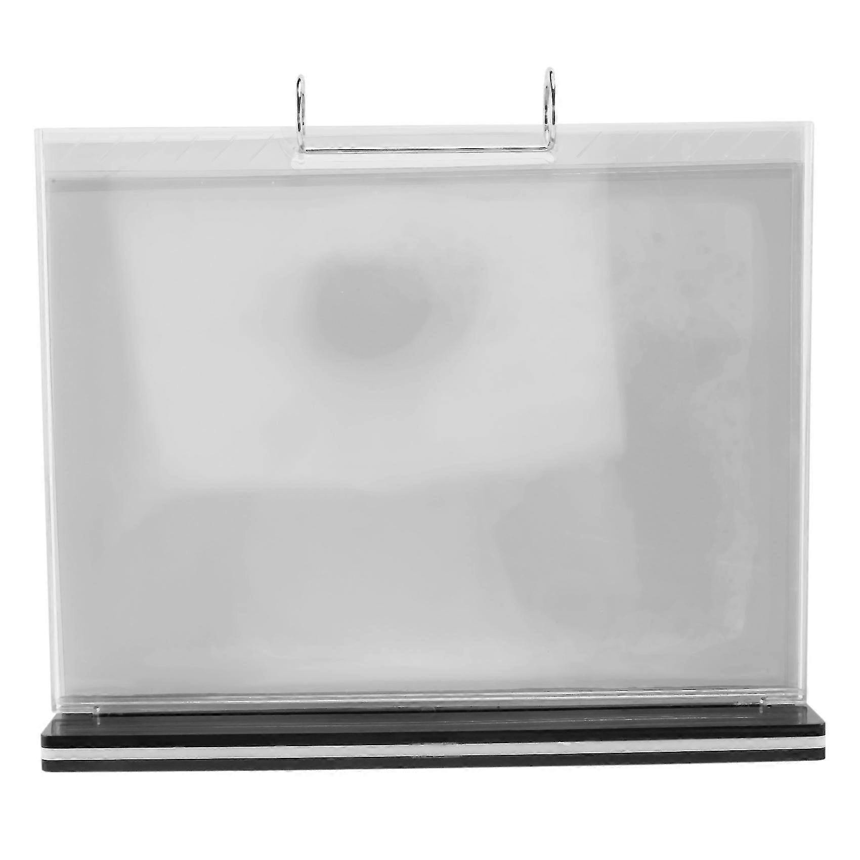 A4 Flip Table Menu Stand Multi-page Table Card Rack Menu Display Stand Menu Holder Desk Menu Photo Album Picture Frame