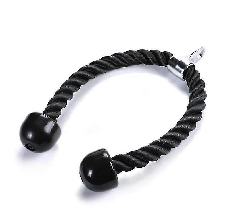 Triceps Rope Rope Nylon 70cm Biceps Triceps Rope Pull Rope Fitness Cable Pull Handle With Non-slip Double Handle For Workout Fitness